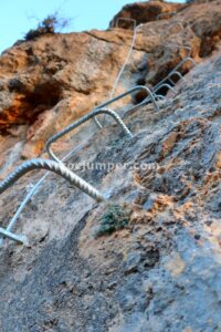 Vertical - Vía Ferrata La Araña - Sierra Güejar - RocJumper