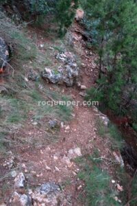Variante K2 - Escape - Vía Ferrata Los Picarzos - Aýna - RocJumper