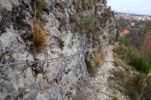 Flanqueo - Vía Ferrata Zarzalar - Nerpio - RocJumper