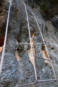 Escalera - Vía Ferrata La Mocha - La Iruela - RocJumper