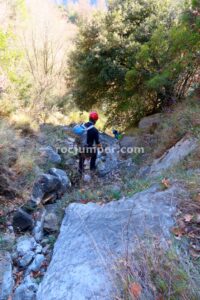 Destrepes - Torrent del Polvorí Nou - Sant Corneli - RocJumper
