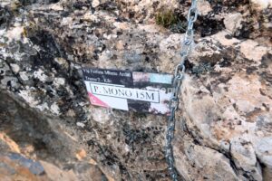 Tramo K3 - Cartel Puente Mono - Vía Ferrata Yeste o Monte Ardal - RocJumper