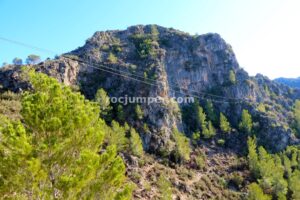 Tirolina - Camping La Escalada - Marxuquera - RocJumper