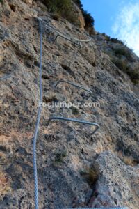 Vertical - Vía Ferrata El Remedio - Chelva - RocJumper
