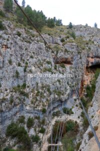 Puente Tibetano - Vía Ferrata Zarzalar - Nerpio - RocJumper