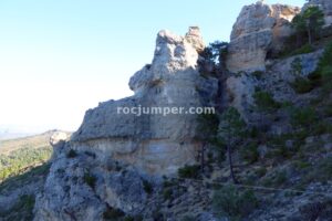 Tramo K3 - Tirolina - Vía Ferrata Yeste o Monte Ardal - RocJumper