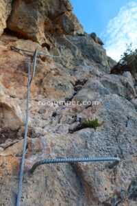Diagonal - Vía Ferrata El Remedio - Chelva - RocJumper