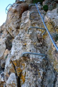 Resalte - Vía Ferrata de la Rendija - Puebla de Don Fadrique - RocJumper