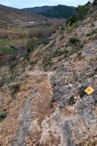 Enlace - Tramo 2 - Vía Ferrata La Bárbara - Montalbán - RocJumper