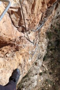 Tramo 2 - Vía Ferrata 3 Puntas - San Blas - RocJumper