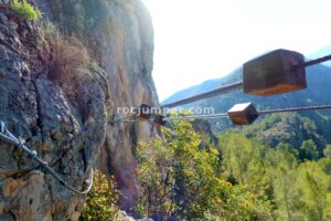 Tirolina - Camping La Escalada - Marxuquera - RocJumper