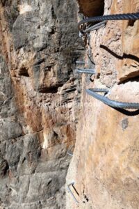 Tramo 2 Puente Tibetano - Vía Ferrata 3 Puntas - San Blas - RocJumper