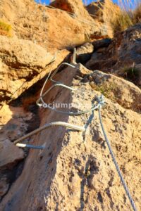 Vertical - Vía Ferrata La Araña - Sierra Güejar - RocJumper