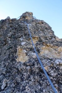 Tramo K3 - Vertical - Vía Ferrata Yeste o Monte Ardal - RocJumper