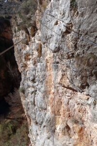 Tramo 2 Puente Tibetano - Vía Ferrata 3 Puntas - San Blas - RocJumper