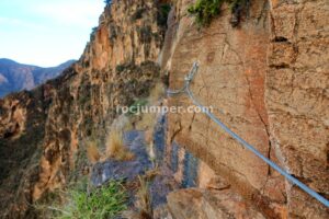 Tramo 6 - Vía Ferrata Callejones del Gato + Paso del Gato - Orihuela - RocJumper