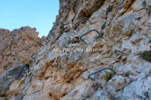 Flanqueo - Vía Ferrata de la Rendija - Puebla de Don Fadrique - RocJumper