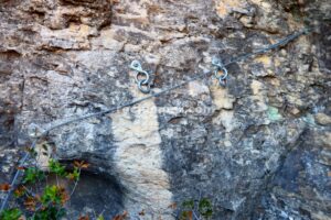 Reunión - Vía Ferrata del Bisbe o Morrera - Santa Linya - RocJumper