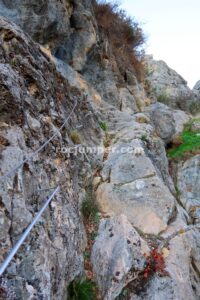  Diagonal - Variante K2 - Vía Ferrata La Mocha - La Iruela - RocJumper