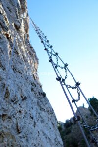 Tramo K3 - Red de Cadenas - Vía Ferrata Yeste o Monte Ardal - RocJumper