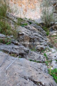  Diagonal - Variante K2 - Vía Ferrata La Mocha - La Iruela - RocJumper