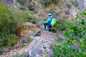 Bajada al Barranco - Canal de Roca Regina - Llimiana - RocJumper