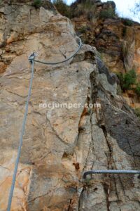 Tramo 7 - Vía Ferrata Callejones del Gato + Paso del Gato - Orihuela - RocJumper