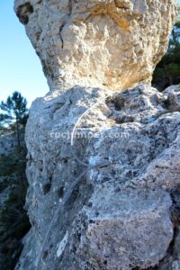 Tramo K3 - Flanqueo - Vía Ferrata Yeste o Monte Ardal - RocJumper