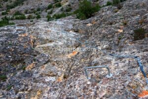Diagonal - Tramo 2 - Vía Ferrata La Bárbara - Montalbán - RocJumper