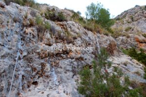 Flanqueo - Vía Ferrata Zarzalar - Nerpio - RocJumper