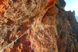 Diagonal - Vía Ferrata La Araña - Sierra Güejar - RocJumper