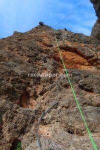 Rápel - Vía Ferrata El Remedio - Chelva - RocJumper