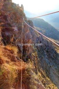 Puente Mono - Vía Ferrata La Araña - Sierra Güejar - RocJumper