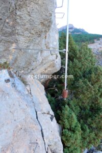 Escalera - Variante K3 - Vía Ferrata La Mocha - La Iruela - RocJumper
