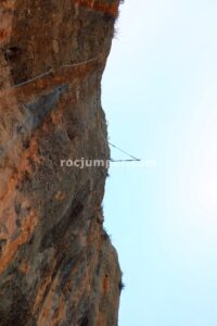 Desplome K5 - Vía Ferrata Zarzalar - Nerpio - RocJumper
