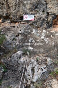 Variante K4 - Flanqueo - Vía Ferrata Los Picarzos - Aýna - RocJumper