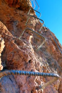 Desplome - Vía Ferrata La Araña - Sierra Güejar - RocJumper