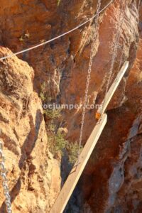 Los Palillos - Vía Ferrata La Araña - Sierra Güejar - RocJumper