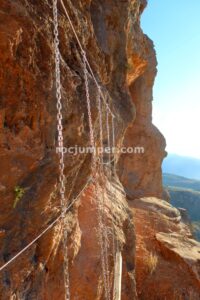 Los Palillos - Vía Ferrata La Araña - Sierra Güejar - RocJumper