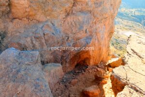 Flanqueos - Vía Ferrata La Araña - Sierra Güejar - RocJumper