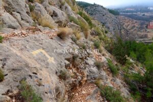 Retorno Flecha Amarilla - Variante K3/K5 - Vía Ferrata Zarzalar - Nerpio - RocJumper