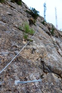 Final - Tramo 2 - Vía Ferrata La Bárbara - Montalbán - RocJumper