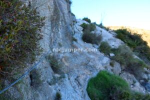 Registro - Vía Ferrata Pas de Cabres - Tavernes de la Valldigna - RocJumper