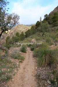 Retorno K4 - Sendero retorno - Vía Ferrata Los Picarzos - Aýna - RocJumper