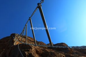 Variante K4 - Escalera ADN - Vía Ferrata La Araña - Sierra Güejar - RocJumper
