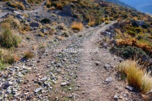 Pista retorno - Desplome - Vía Ferrata La Araña - Sierra Güejar - RocJumper