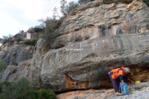 Vertical y flanqueo - Vía Ferrata Ermita de la Pietat - Ulldecona - RocJumper