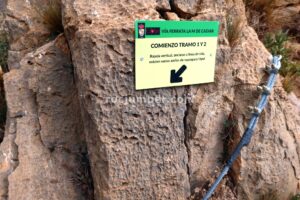 Inicio - Vía Ferrata La M de Cárdiar - RocJumper