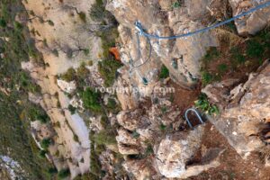 Descenso - Tramo Común - Vía Ferrata La M de Cárdiar - RocJumper