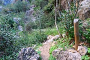 Cauce aproximación - Vía Ferrata Presa de los Caballeros - Montejaque - RocJumper